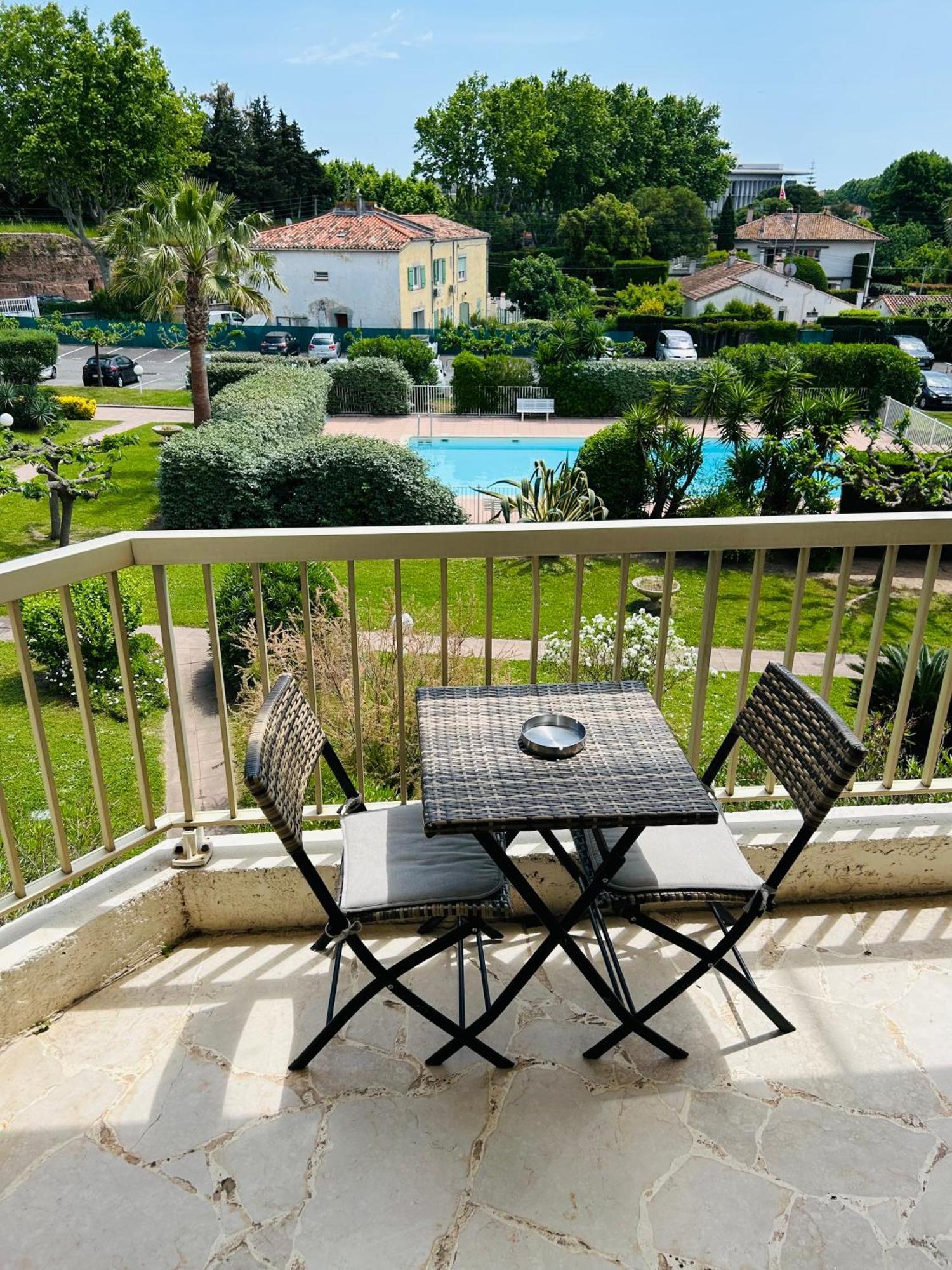 Studio De Standing Climatise, Avec Piscine, Proche De La Mer เฟรฌูส ภายนอก รูปภาพ
